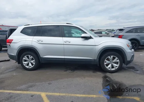 2019 Volkswagen Atlas 2.0T S from USA, damaged, VIN 1V2AP2CA6KC534510